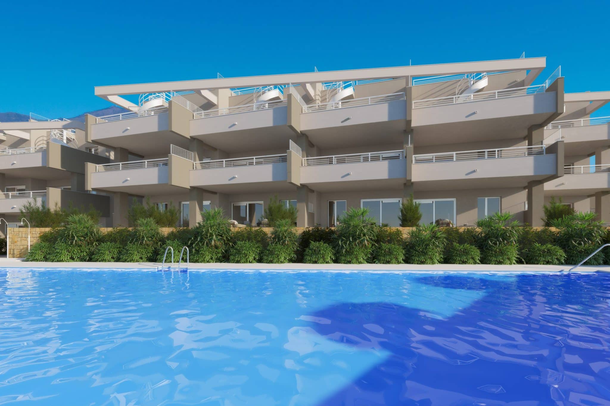 2 bedroom apartment on a golf complex in Estepona