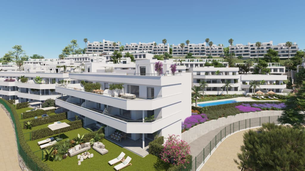 Penthouse on plan for sale 3 bedrooms in Cancelada, Estepona